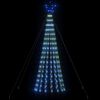 vidaXL LED-kerstboom 275 LEDs 180 cm blauw