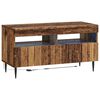 vidaXL LED tv-meubel Oud hout Bewerkt hout