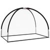 vidaXL Golftrainingsnet 300x150x210 cm polyester zwart