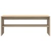 vidaXL Tv-meubel 100x40x40 cm bewerkt hout sonoma eikenkleurig