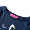Kindershirt met lange mouwen 92 marineblauw