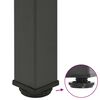 vidaXL Console tafelpoten 4 st 72-74 cm staal antraciet