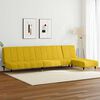 vidaXL 2-delige Loungeset fluweel geel