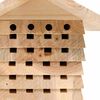 vidaXL Bijenhotel 22x20x20 cm vurenhout