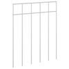 vidaXL Tuin schuttingpaneel 24 st 25 x 30 cm Gegalvaniseerd staal