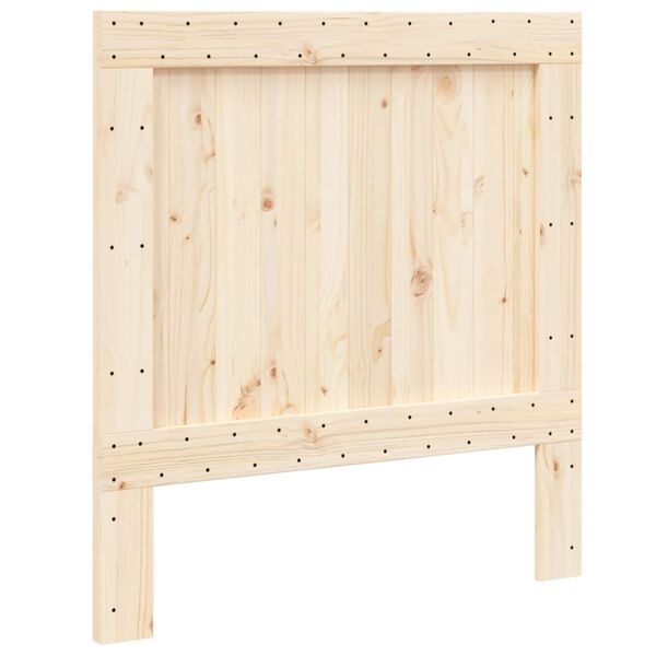 vidaXL Hoofdbord 100x104 cm massief grenenhout