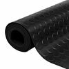 vidaXL Vloermat Zwart 1 x 5 m Rubber