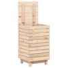 vidaXL Wasmand 44x44x76 cm massief grenenhout