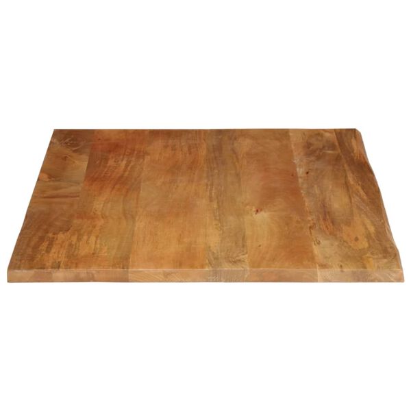 vidaXL Tafelblad met natuurlijke rand 110x80x3,8 cm massief mangohout