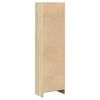 vidaXL Boekenkast 40x24x143 cm bewerkt hout sonoma eikenkleurig