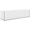 vidaXL Aquarium met opslag Doorzichtig 80 x 20 x 20 cm Glas