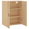 vidaXL Wandkast 69,5x34x90 cm sonoma eikenkleurig
