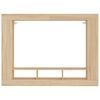vidaXL Tv-meubel 152x22x113 cm bewerkt hout sonoma eikenkleurig