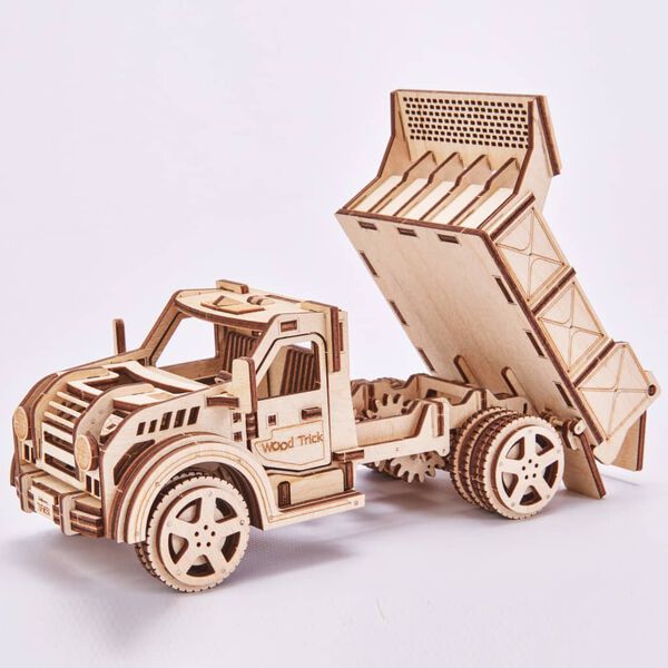 Wood Trick Schaalmodelset Truck hout