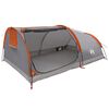 vidaXL Hiking Tent Waterdicht 1-persoons Grijs en Oranje