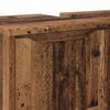 vidaXL Badkamer wastafelkast Oud Hout 60 x 30 x 60 cm Bewerkt hout