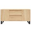 vidaXL Salontafel 102x44,5x50 cm bewerkt hout sonoma eikenkleurig