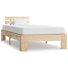 vidaXL Bedframe massief grenenhout 90x200 cm