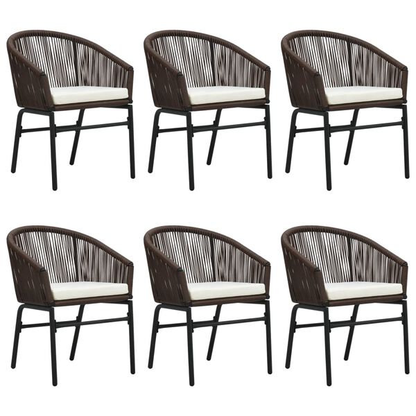 vidaXL 7-delige Tuinset bruin