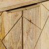 vidaXL Dressoir 80x30x75 cm massief mangohout