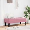 vidaXL Bank Roze 113 x 57 x 39 cm Fluweel