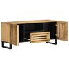 vidaXL Tv-meubel 100x34x46 cm massief ruw mangohout