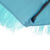 vidaXL Parasol met stalen paal 248x248x248 cm blauw