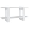 vidaXL Boekenkast 100x30x51 cm bewerkt hout wit