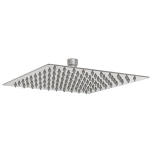 vidaXL Regendouchekop 304 20x20 cm vierkant roestvrij staal