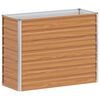 vidaXL Verhoogde plantenbak Licht Bruin 100 x 40 x 77 cm