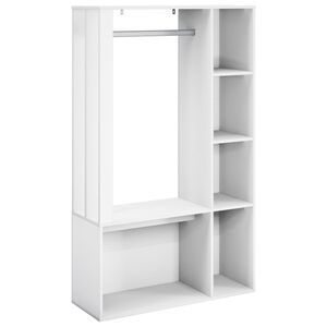 vidaXL Garderobekast Wit 91 x 32 x 150,5 cm