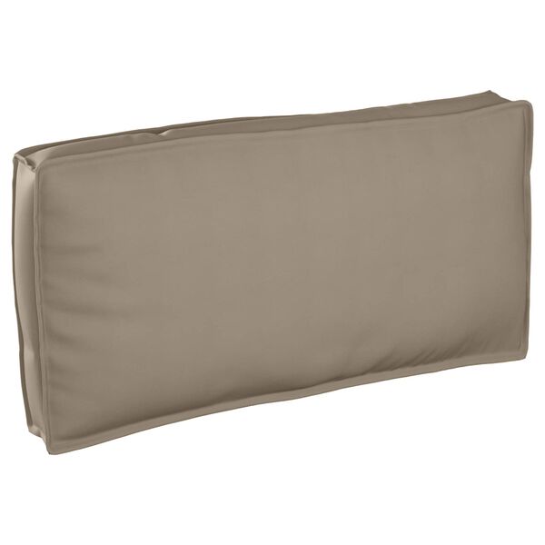 vidaXL Kussen Taupe 150 x 40 x 8 cm Oxford Stof