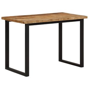 vidaXL Eettafel 110x55x75 cm massief mangohout