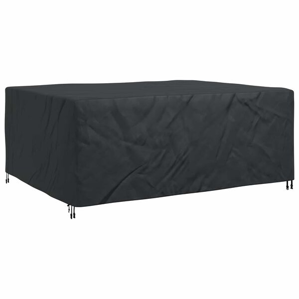 vidaXL Meubelhoes Effen Zwart 220 x 190 x 85 cm 600D