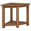 vidaXL Badkamer Bijzettafel Naturel 45 x 45 x 46 cm Massief Teakhout