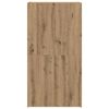 vidaXL Kantoor kast met plank artisanaal eikenkleurig 60 x 32 x 115 cm
