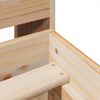 vidaXL Bedframe zonder matras massief grenenhout 140x190 cm