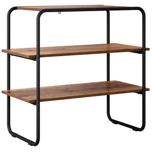 vidaXL Consoletafel Oud hout 60 x 41 x 75 cm Bewerkt hout