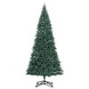 vidaXL Artificial Pre-lit Kerstboom met Ballenset Groen 500 cm PVC