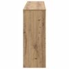 vidaXL Wandtafel Artisan Eik 155 x 29 x 74 cm Geconstrueerd hout