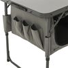 Travellife Campingmeubel Toledo inklapbaar breed donkergrijs