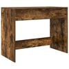 vidaXL Bureau met Lade Gerookt eiken 100 x 50 x 78 cm