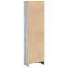 vidaXL Boekenkast 40x24x143 cm bewerkt hout grijs sonoma eikenkleurig