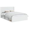 vidaXL Bedframe met opbergruimte en hoofdbord 3 st Bewerkt hout