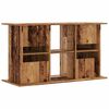 vidaXL Aquariumstandaard 101x41x58 cm bewerkt hout oud houtkleurig