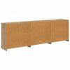 vidaXL Dressoirs 3 pcs Oud Hout 70 x 35,5 x 67,5 cm Bewerkt hout