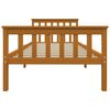 vidaXL Bedframe met 2 lades massief grenenhout honingbruin 100x200 cm