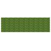vidaXL Balkonscherm met bladeren Groen en Geel 500 x 150 cm