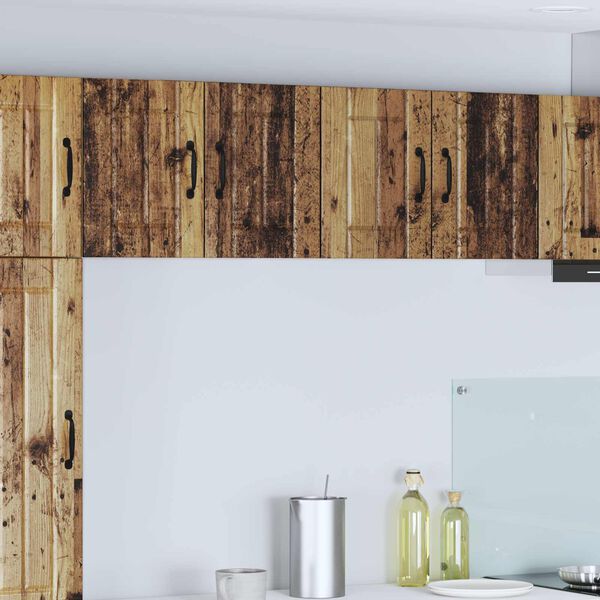 vidaXL Keukenkast aan de muur Oudhout 60 x 31 x 40 cm Bewerkt hout