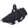 vidaXL Hondenjas Zwart L40 Fleece en polyester